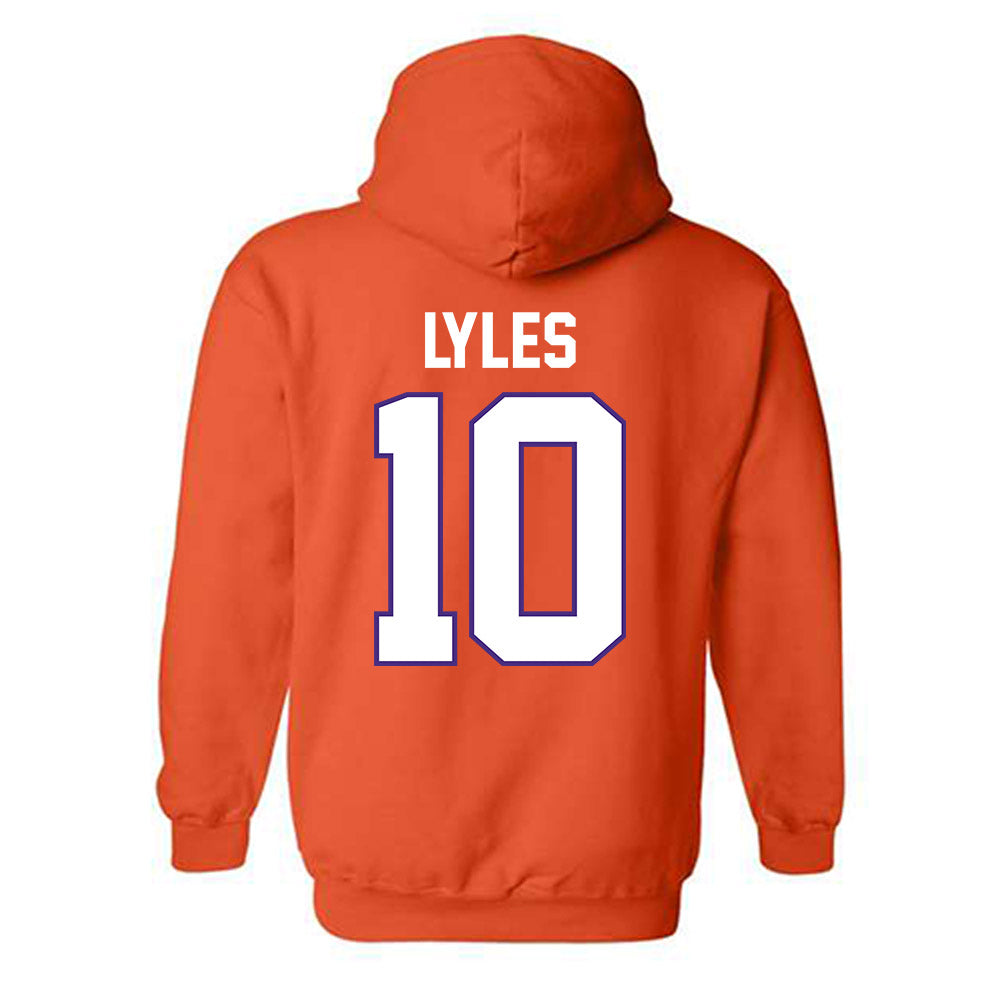 Clemson - NCAA Women's Soccer : Renee Lyles - Classic Shersey Hooded Sweatshirt-1