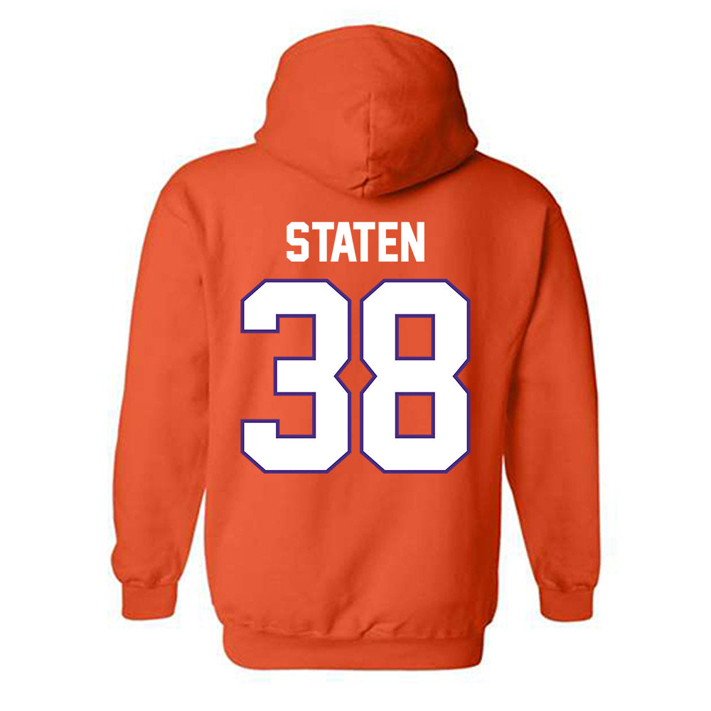 Clemson - NCAA Football : Dominic Staten - Classic Shersey Hooded Sweatshirt-1