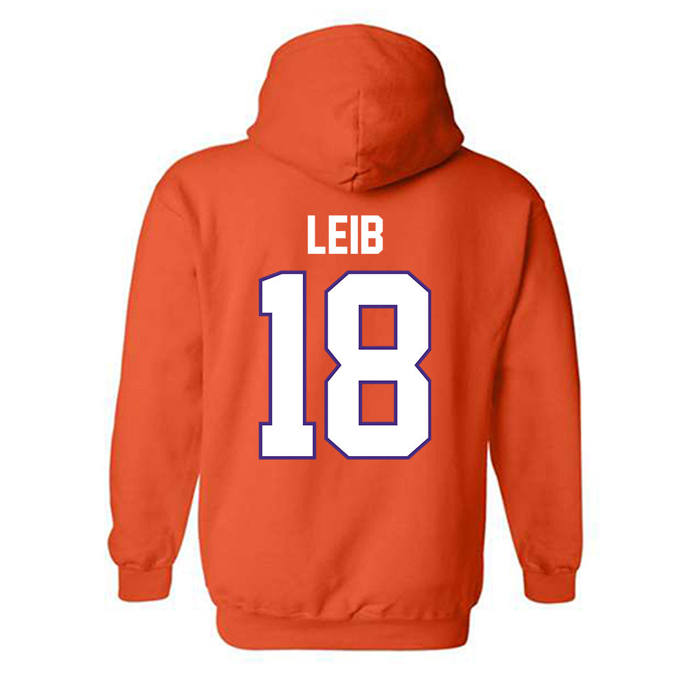 Clemson - NCAA Men's Soccer : Matthias Leib - Classic Shersey Hooded Sweatshirt-1