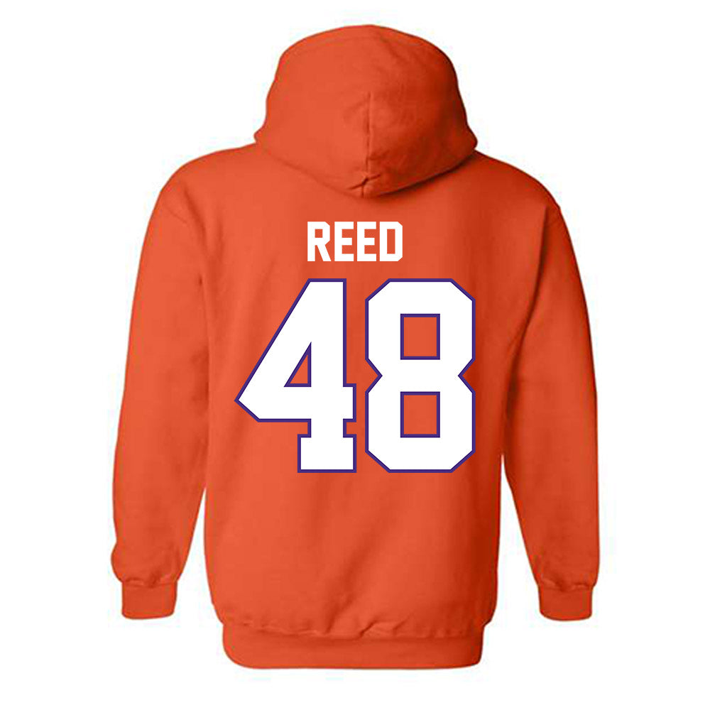 Clemson - NCAA Football : Charlie Reed - Classic Shersey Hooded Sweatshirt-1