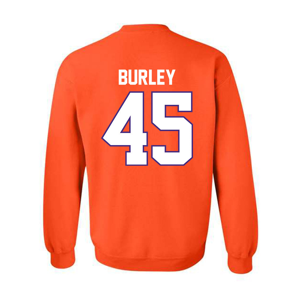 Clemson - NCAA Football : Vic Burley - Classic Shersey Crewneck Sweatshirt-1