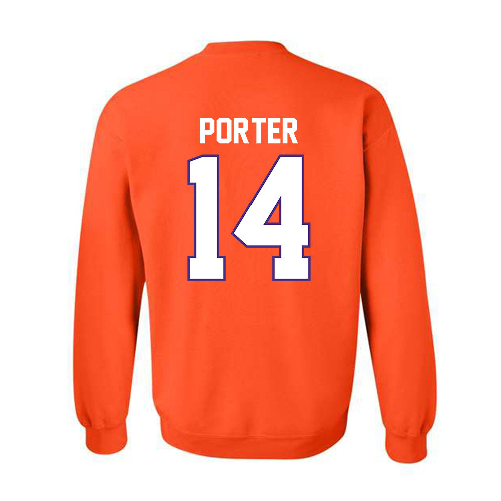 Clemson - NCAA Women's Basketball : Addie Porter - Classic Shersey Crewneck Sweatshirt-1