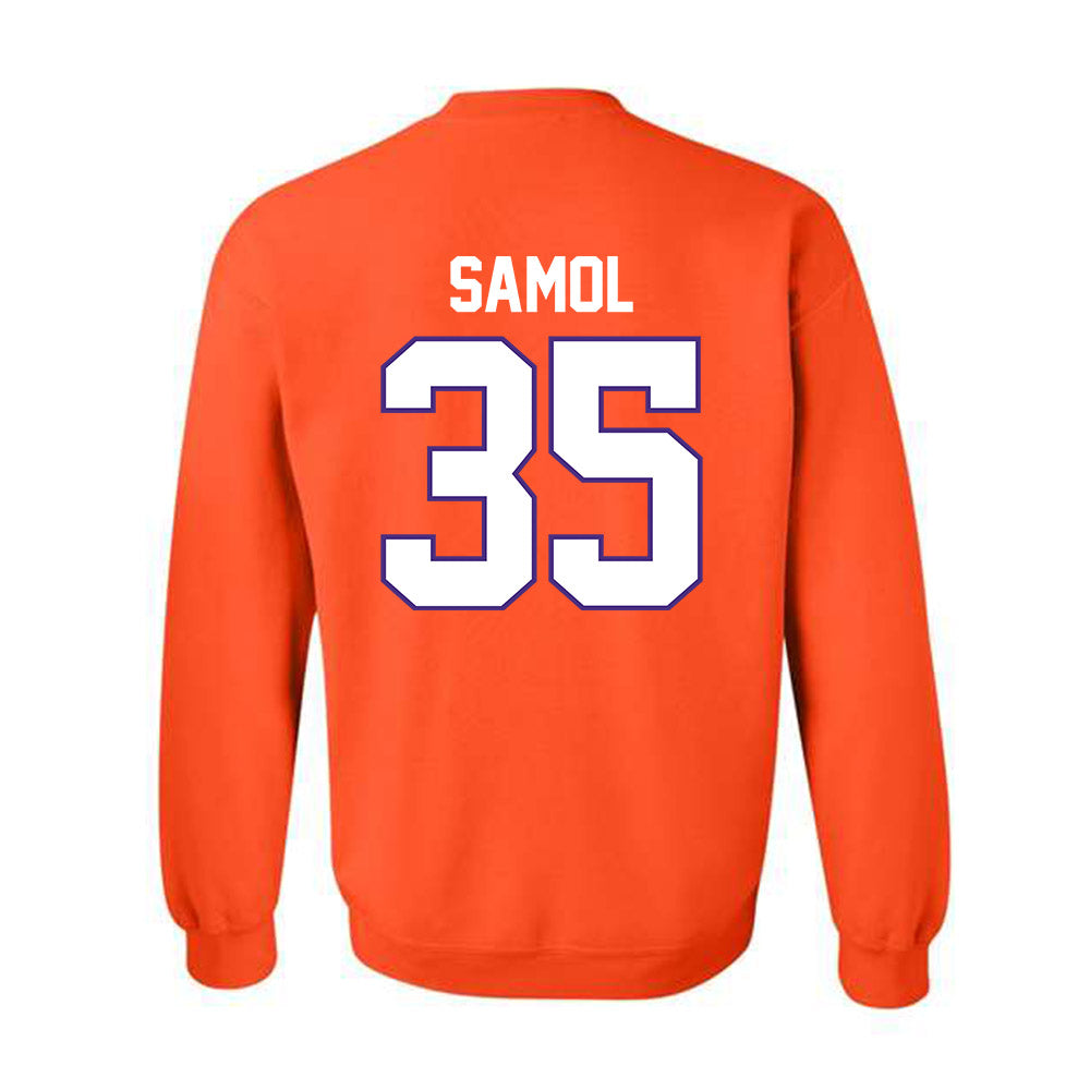 Clemson - NCAA Baseball : Noah Samol - Classic Shersey Crewneck Sweatshirt