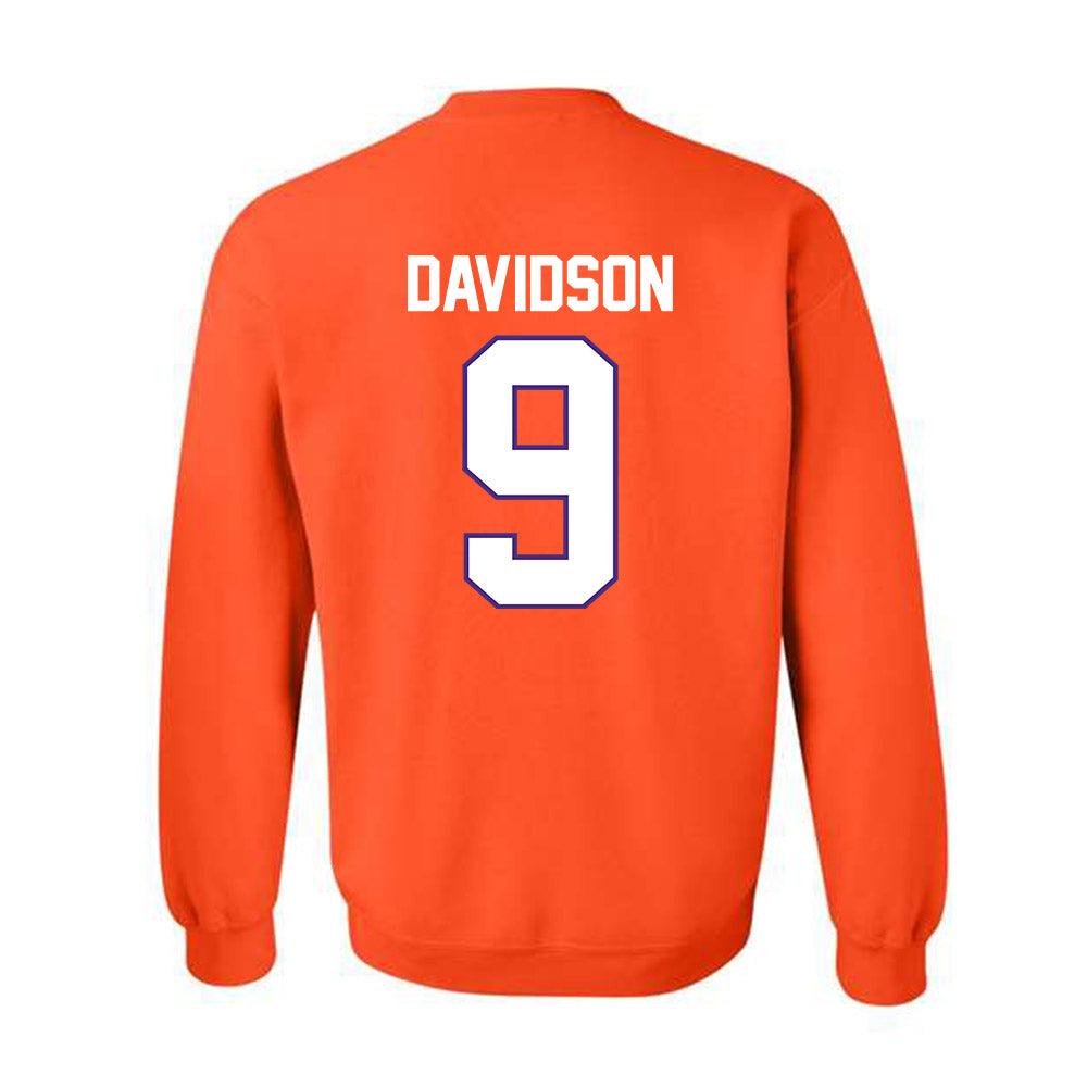Clemson - NCAA Football : Gideon Davidson - Classic Shersey Crewneck Sweatshirt-1