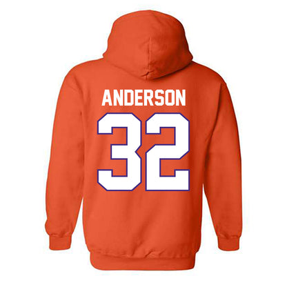 Clemson - NCAA Football : Jamal Anderson - Classic Shersey Hooded Sweatshirt