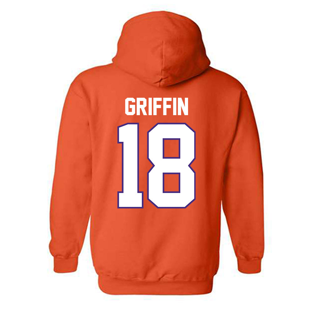 Clemson - NCAA Football : Kylon Griffin - Classic Shersey Hooded Sweatshirt