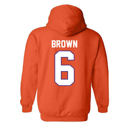 Clemson - NCAA Football : Tyler Brown - Classic Shersey Hooded Sweatshirt-1