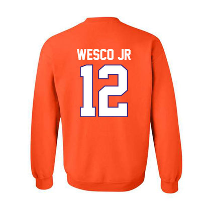 Clemson - NCAA Football : Bryant Wesco Jr - Classic Shersey Crewneck Sweatshirt