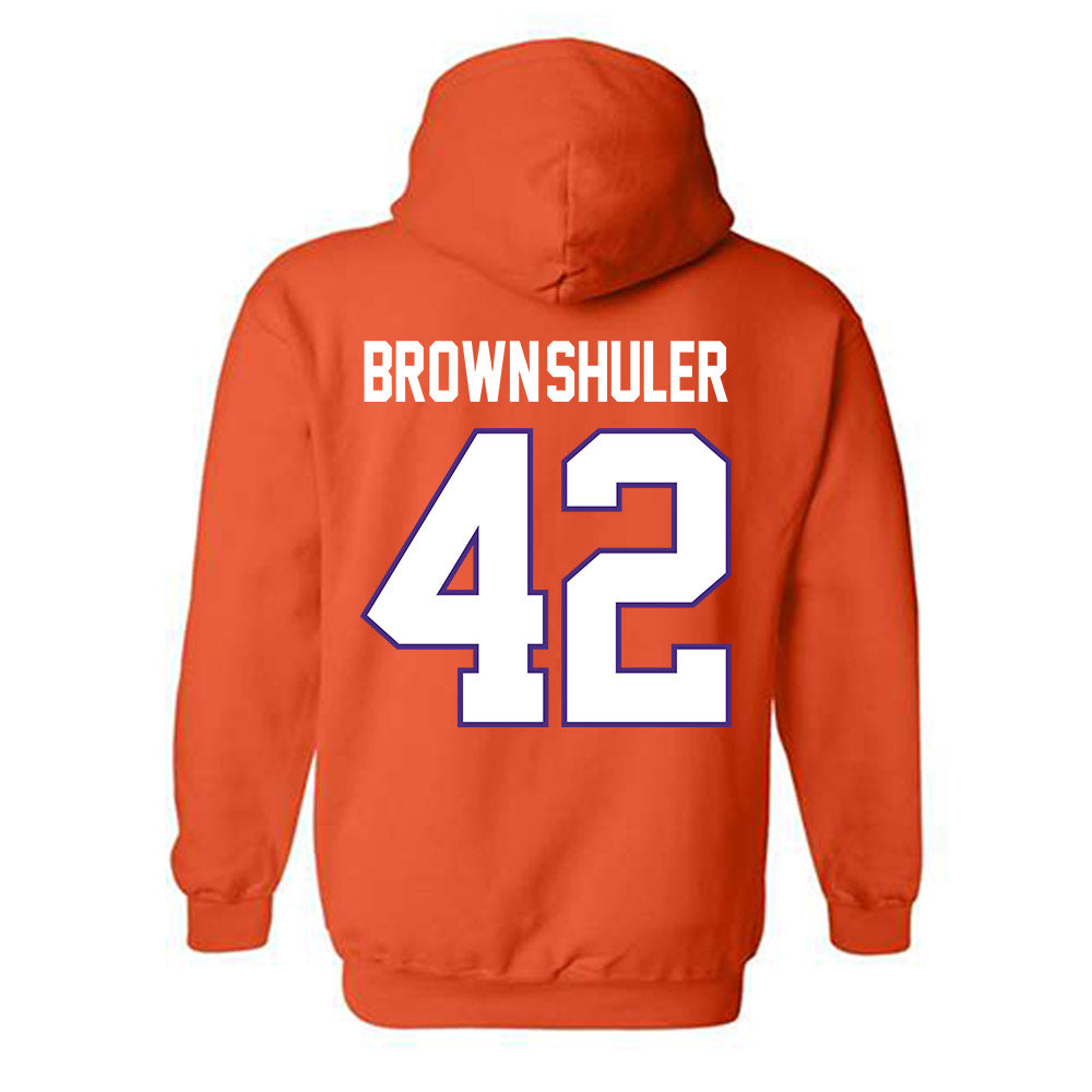 Clemson - NCAA Football : Hevin Brown-Shuler - Classic Shersey Hooded Sweatshirt-1