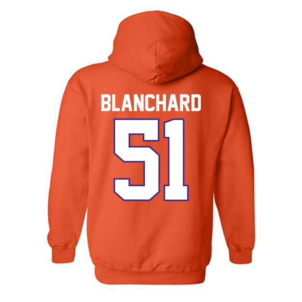 Clemson - NCAA Football : Gavin Blanchard - Classic Shersey Hooded Sweatshirt-1