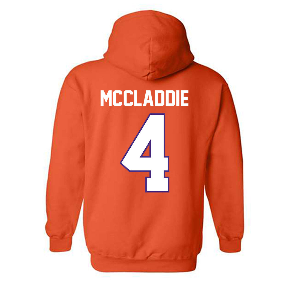 Clemson - NCAA Baseball : Tryston McCladdie - Classic Shersey Hooded Sweatshirt-1