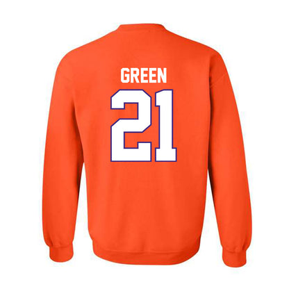 Clemson - NCAA Football : Jarvis Green - Classic Shersey Crewneck Sweatshirt-1