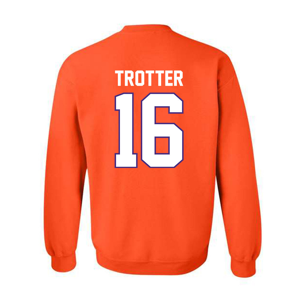 Clemson - NCAA Football : Cade Trotter - Classic Shersey Crewneck Sweatshirt-1