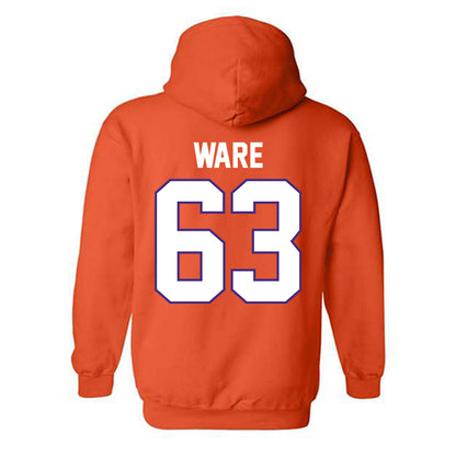 Clemson - NCAA Football : Easton Ware - Classic Shersey Hooded Sweatshirt-1