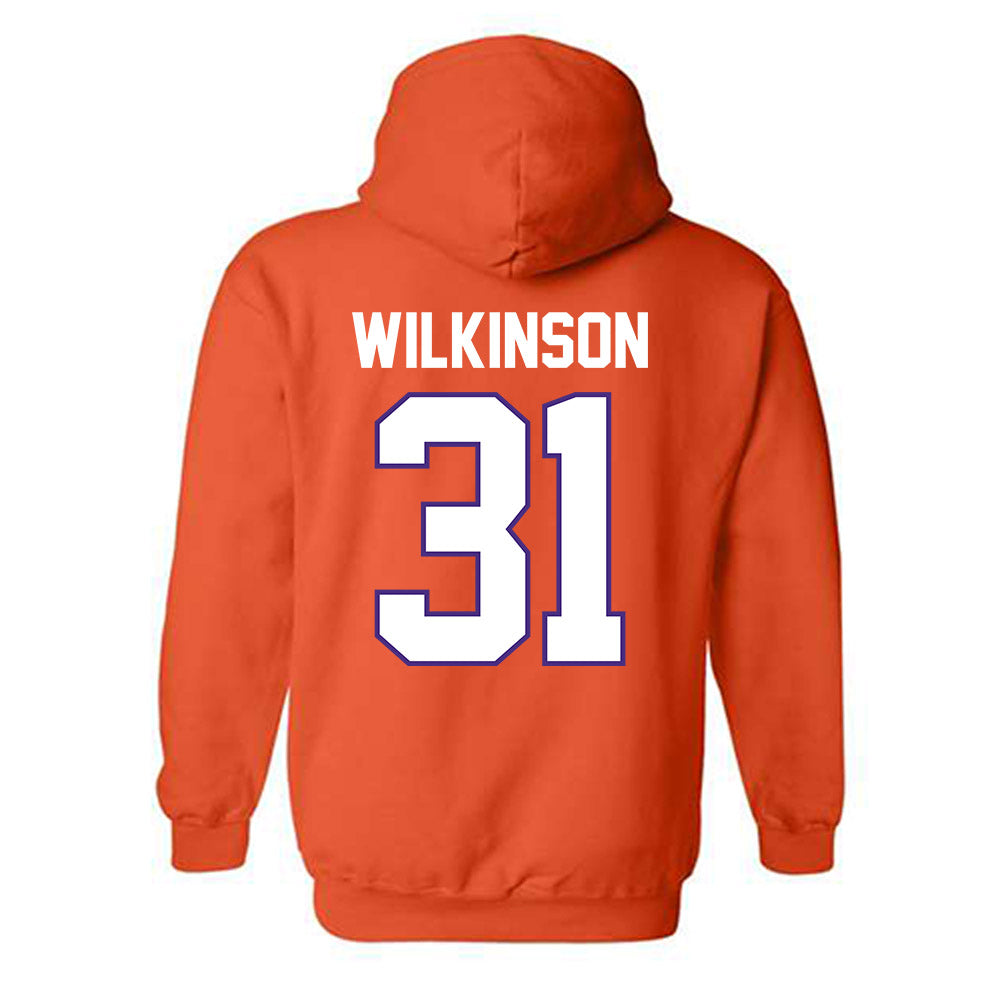 Clemson - NCAA Football : Joe Wilkinson - Classic Shersey Hooded Sweatshirt-1