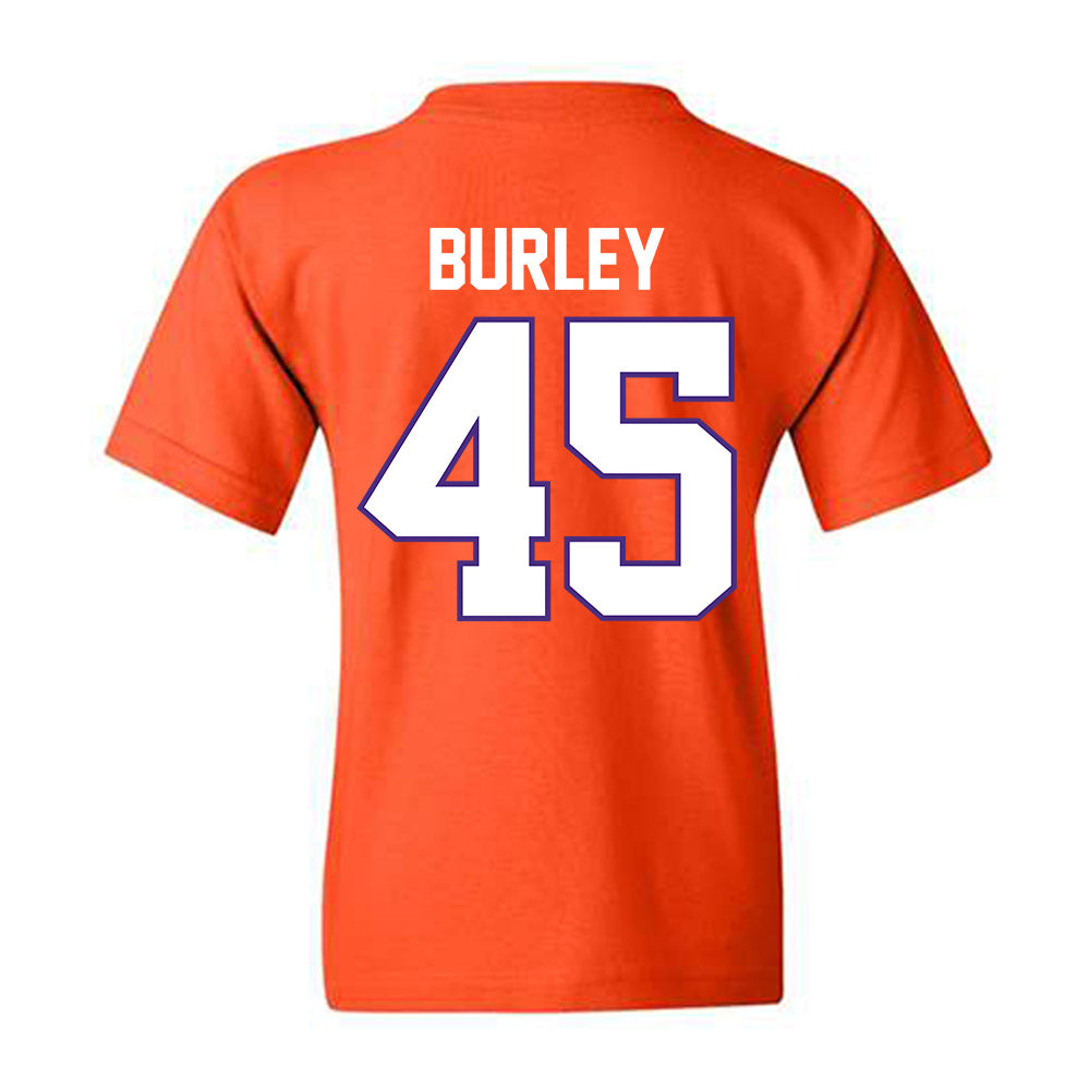 Clemson - NCAA Football : Vic Burley - Classic Shersey Youth T-Shirt-1