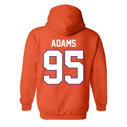 Clemson - NCAA Football : Amare Adams - Classic Shersey Hooded Sweatshirt-1