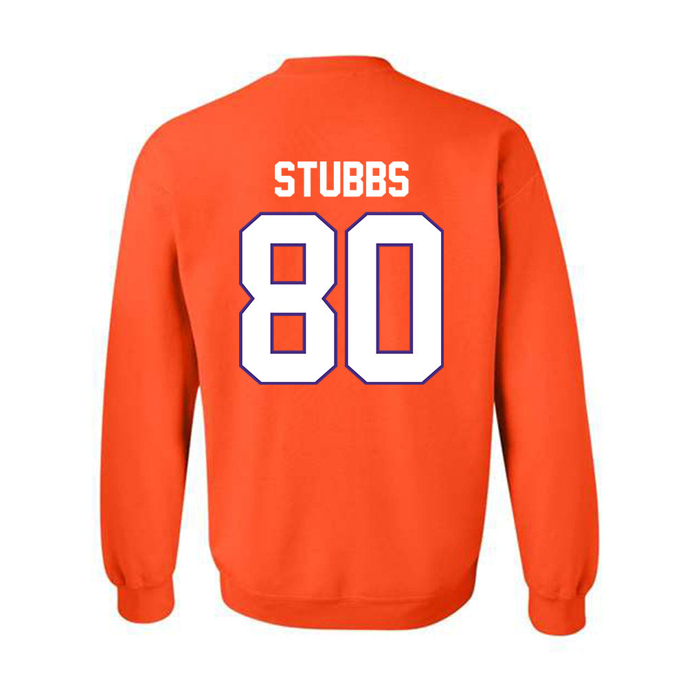 Clemson - NCAA Football : Luke Stubbs - Classic Shersey Crewneck Sweatshirt-1