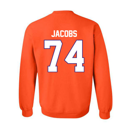 Clemson - NCAA Football : Brayden Jacobs - Classic Shersey Crewneck Sweatshirt-1