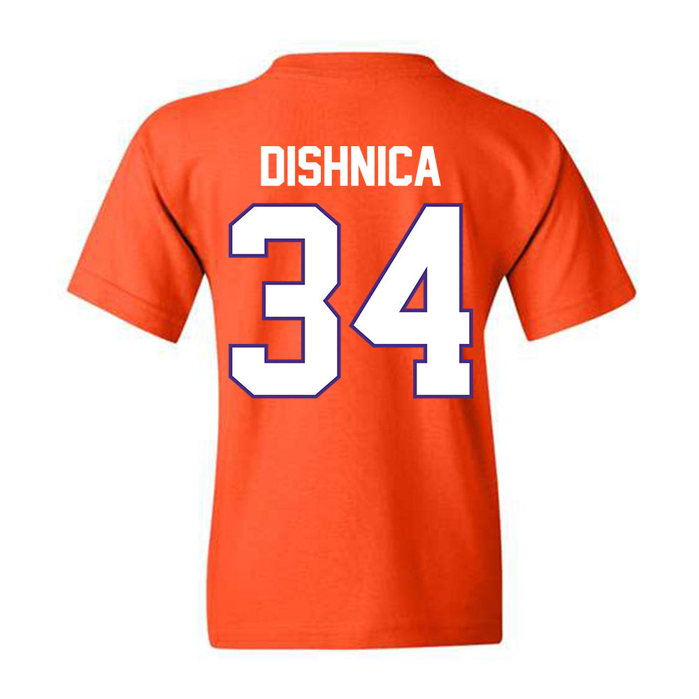 Clemson - NCAA Men's Soccer : Samir Dishnica - Youth T-Shirt