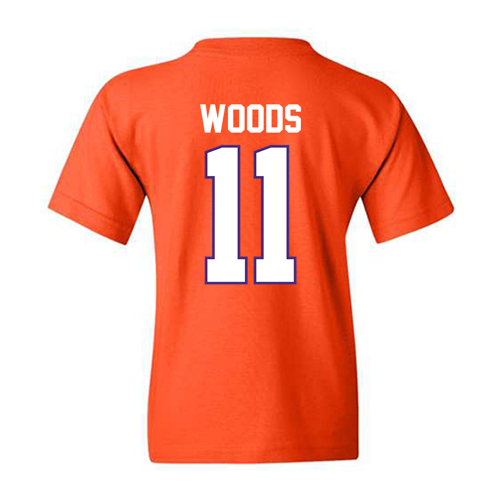 Clemson - NCAA Football : Peter Woods - Classic Shersey Youth T-Shirt-1