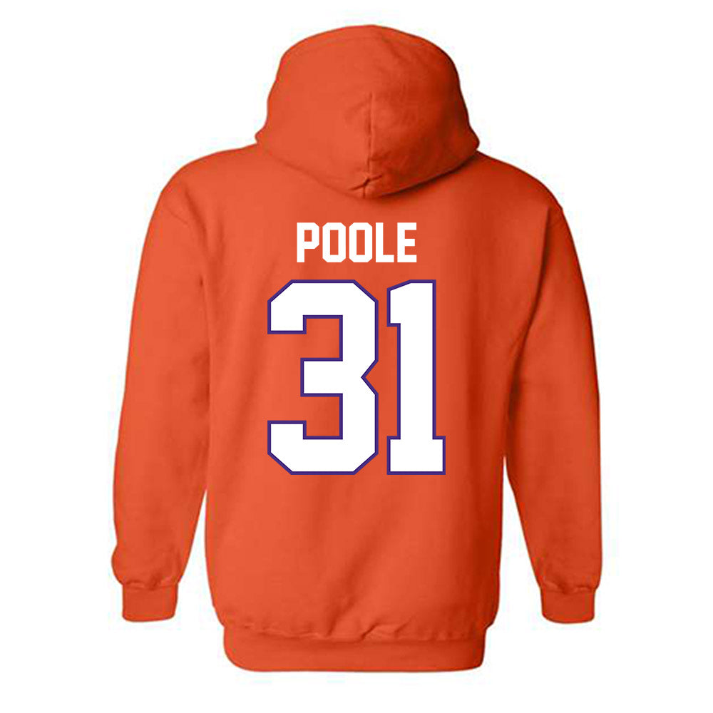 Clemson - NCAA Women's Basketball : Anya Poole - Classic Shersey Hooded Sweatshirt-1