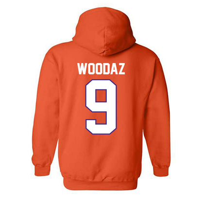 Clemson - NCAA Football : Drew Woodaz - Classic Shersey Hooded Sweatshirt-1