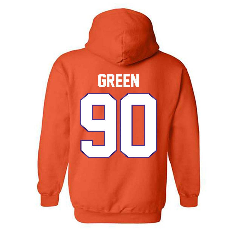 Clemson - NCAA Football : Stephiylan Green - Classic Shersey Hooded Sweatshirt-1