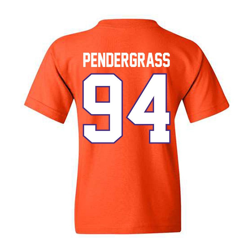 Clemson - NCAA Football : Chapman Pendergrass - Classic Shersey Youth T-Shirt-1