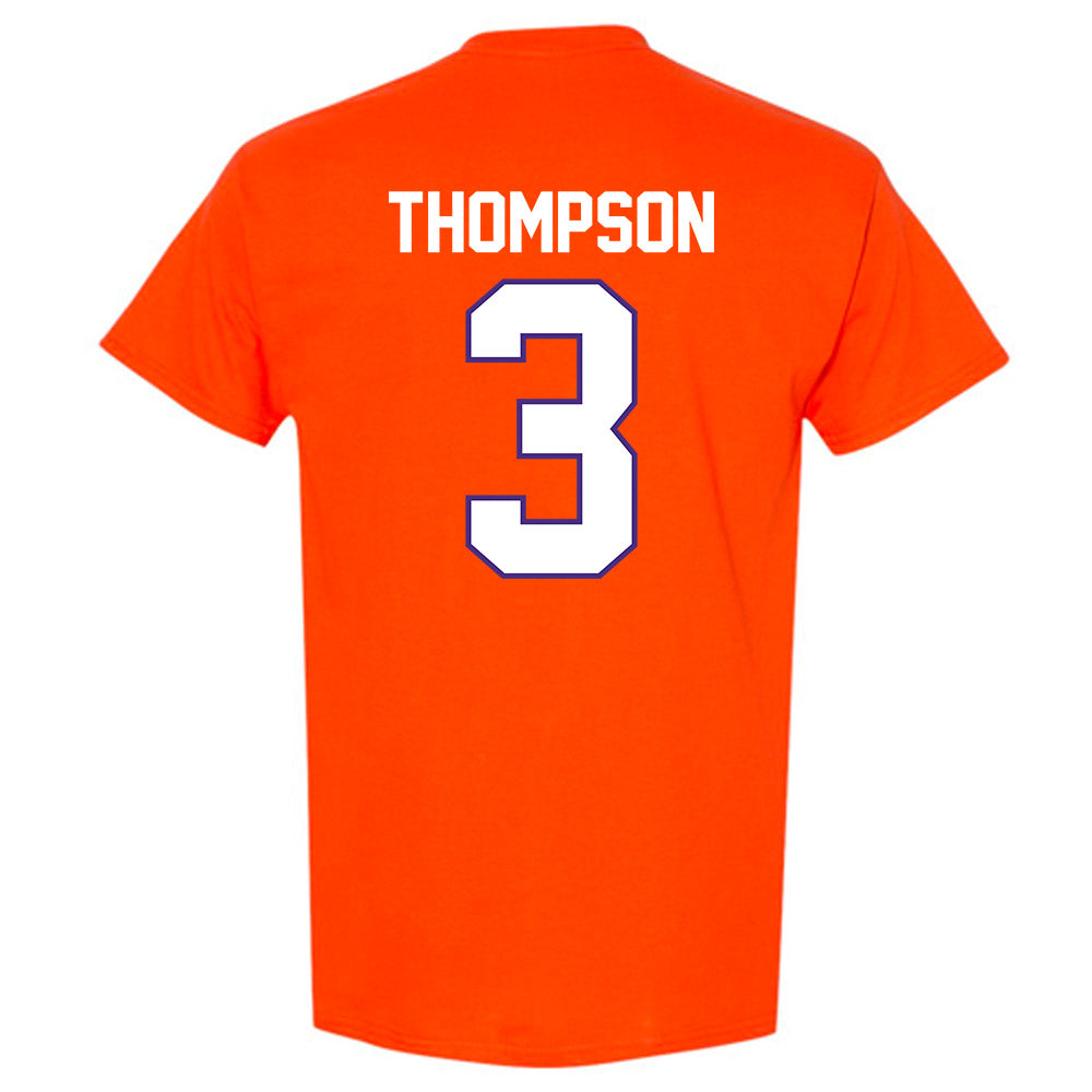 Clemson - NCAA Men's Basketball : Chase Thompson - Classic Shersey T-Shirt-1