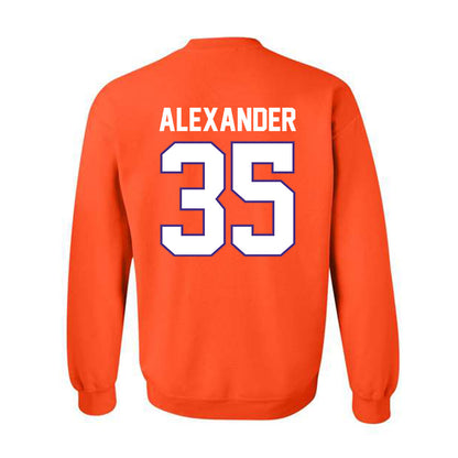 Clemson - NCAA Football : Jeremiah Alexander - Classic Shersey Crewneck Sweatshirt-1