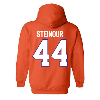 Clemson - NCAA Men's Basketball : Trent Steinour - Classic Shersey Hooded Sweatshirt-1