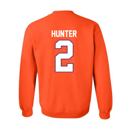 Clemson - NCAA Men's Basketball : Dillon Hunter - Classic Shersey Crewneck Sweatshirt-1