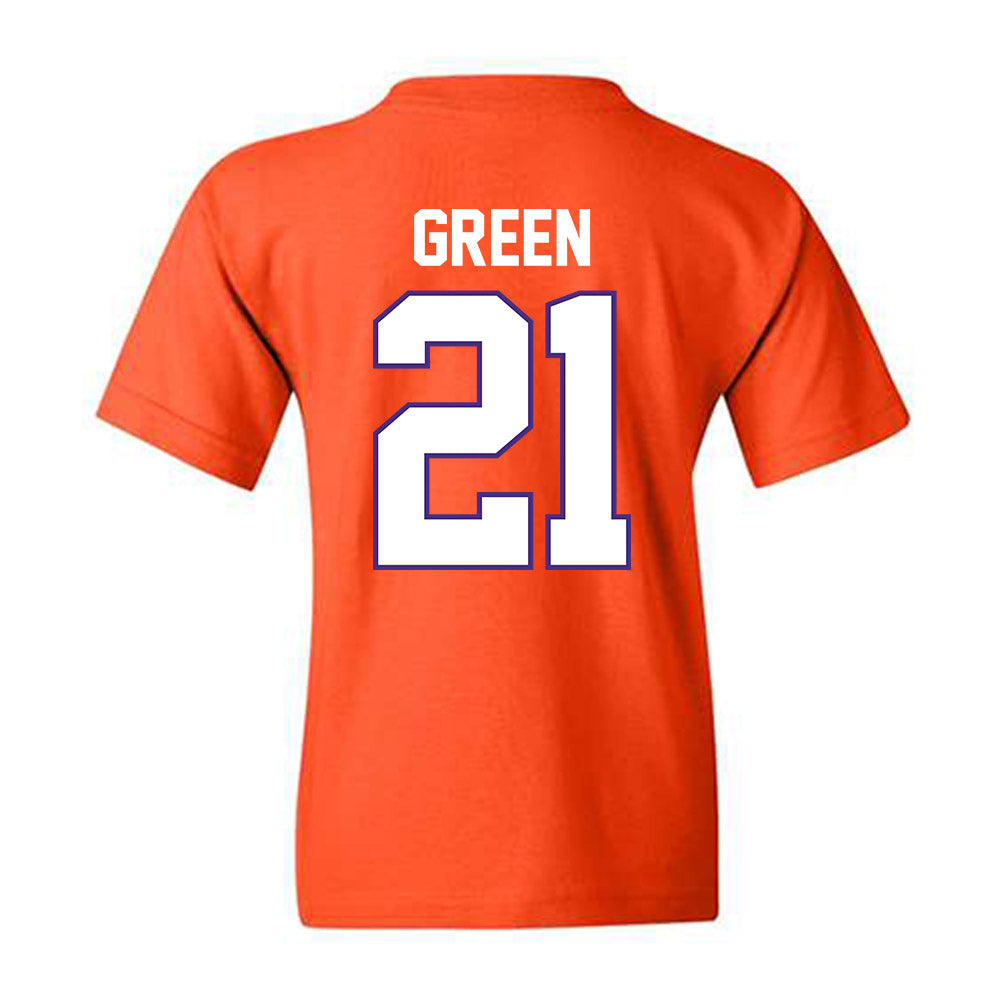 Clemson - NCAA Football : Jarvis Green - Classic Shersey Youth T-Shirt-1