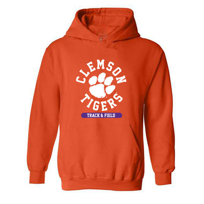 Clemson - NCAA Women's Track & Field : Aiya Webb - Classic Shersey Hooded Sweatshirt-0