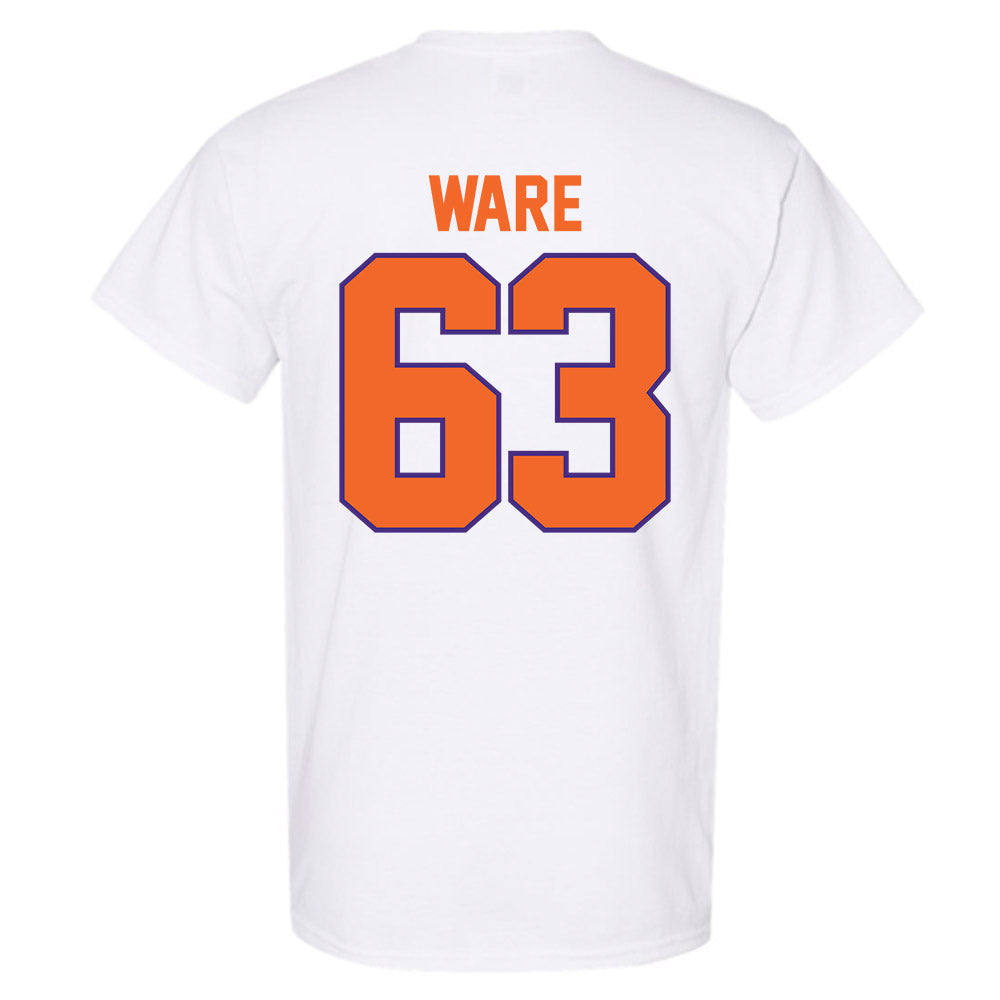 Clemson - NCAA Football : Easton Ware - Classic Shersey T-Shirt-1