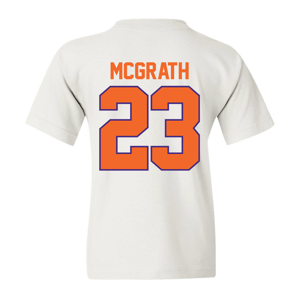 Clemson - NCAA Women's Volleyball : Mia McGrath - Classic Shersey Youth T-Shirt