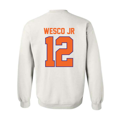 Clemson - NCAA Football : Bryant Wesco Jr - Classic Shersey Crewneck Sweatshirt