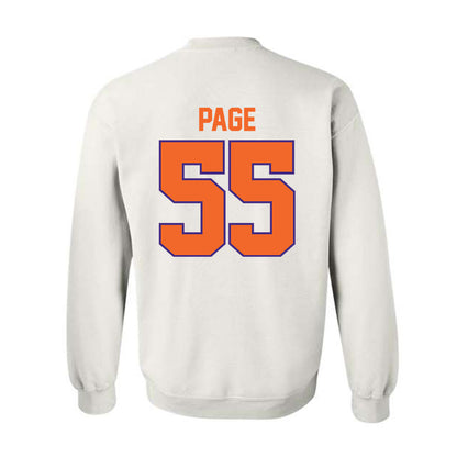 Clemson - NCAA Football : Payton Page - Classic Shersey Crewneck Sweatshirt