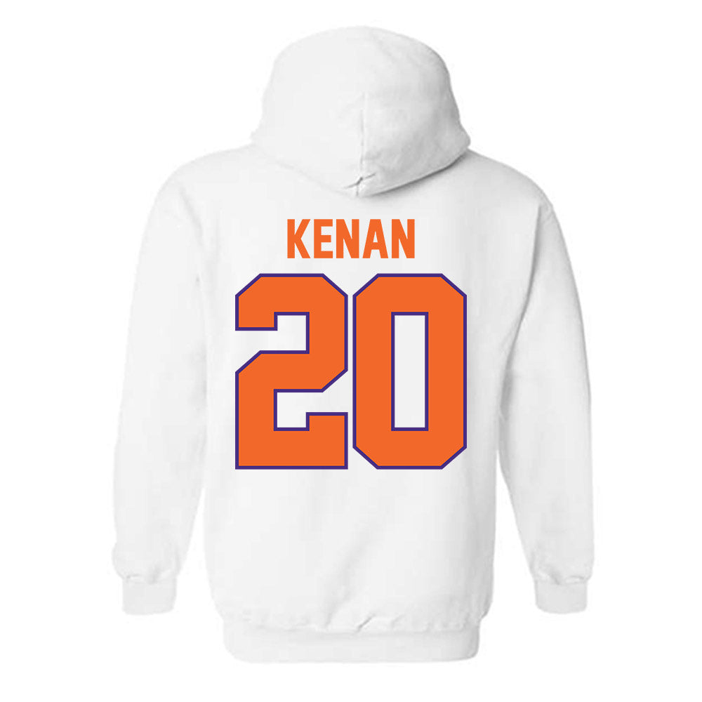 Clemson - NCAA Football : Jakarrion Kenan - Classic Shersey Hooded Sweatshirt-1
