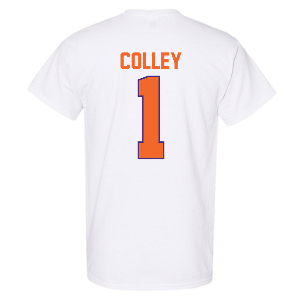 Clemson - NCAA Women's Volleyball : Caroline Colley - Classic Shersey T-Shirt-1