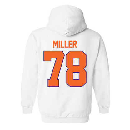Clemson - NCAA Football : Blake Miller - Classic Shersey Hooded Sweatshirt-1