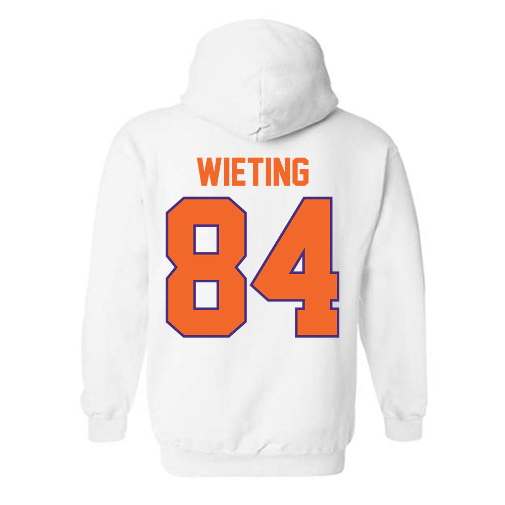 Clemson - NCAA Football : Avery Wieting - Classic Shersey Hooded Sweatshirt-1