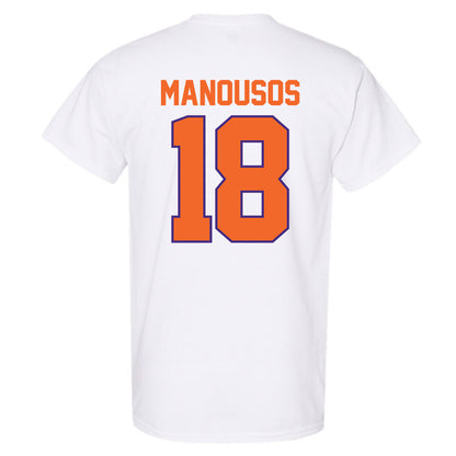 Clemson - NCAA Women's Soccer : Maria Manousos - Classic Shersey T-Shirt-1