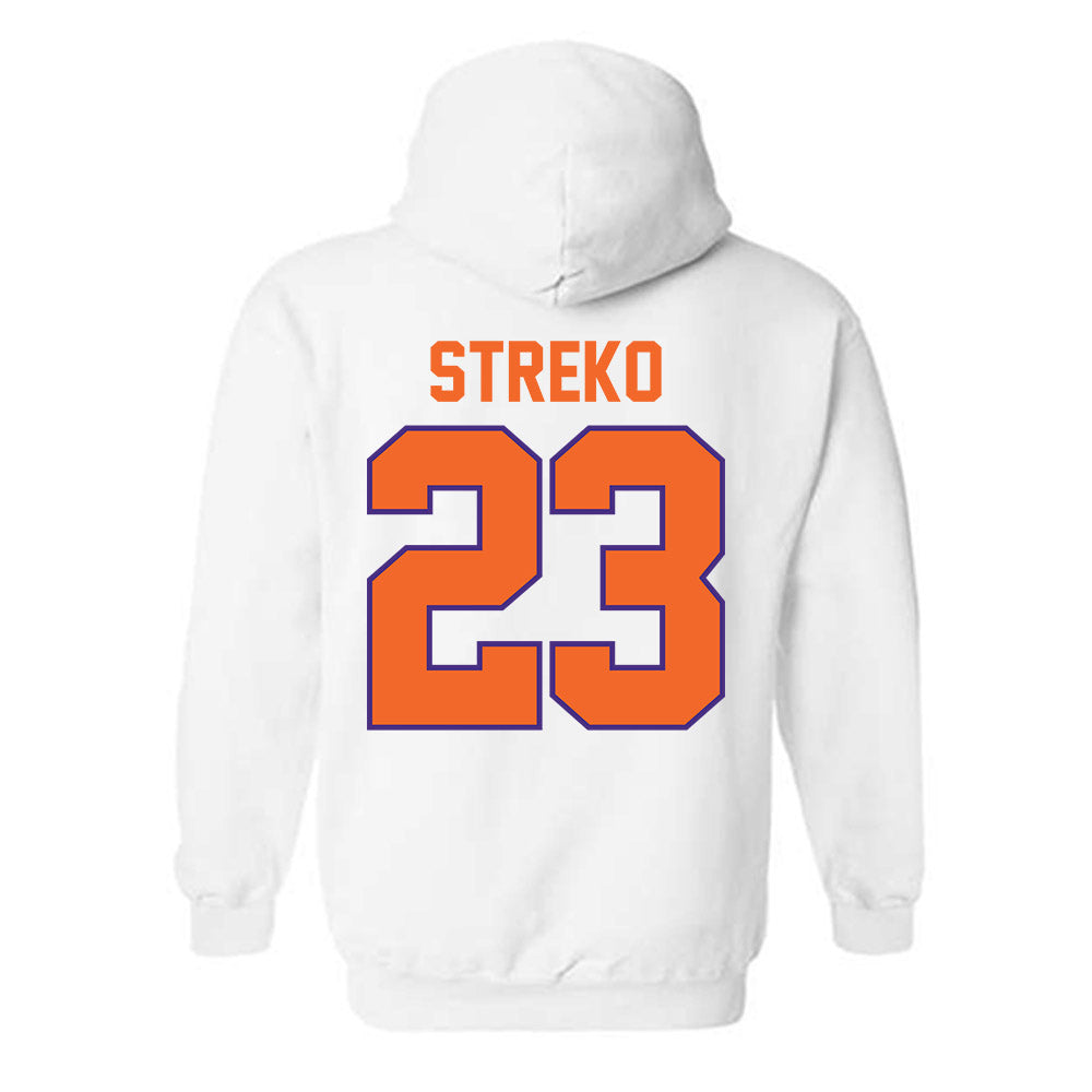Clemson - NCAA Football : Peyton Streko - Classic Shersey Hooded Sweatshirt-1