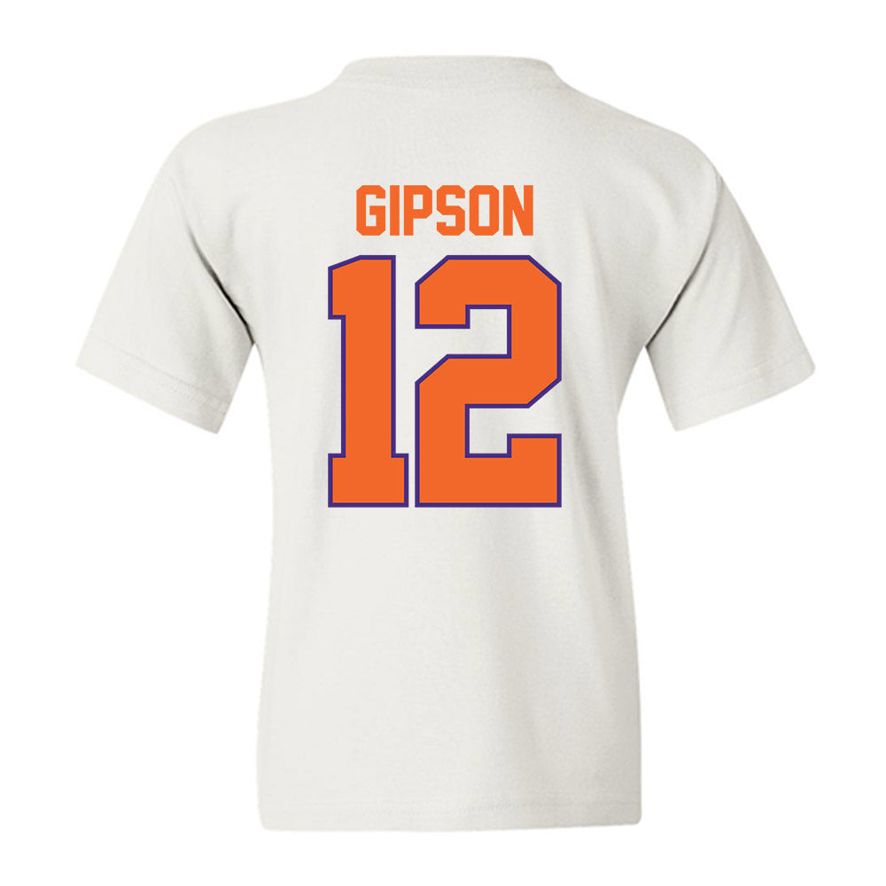Clemson - NCAA Football : Corian Gipson - Classic Shersey Youth T-Shirt-1