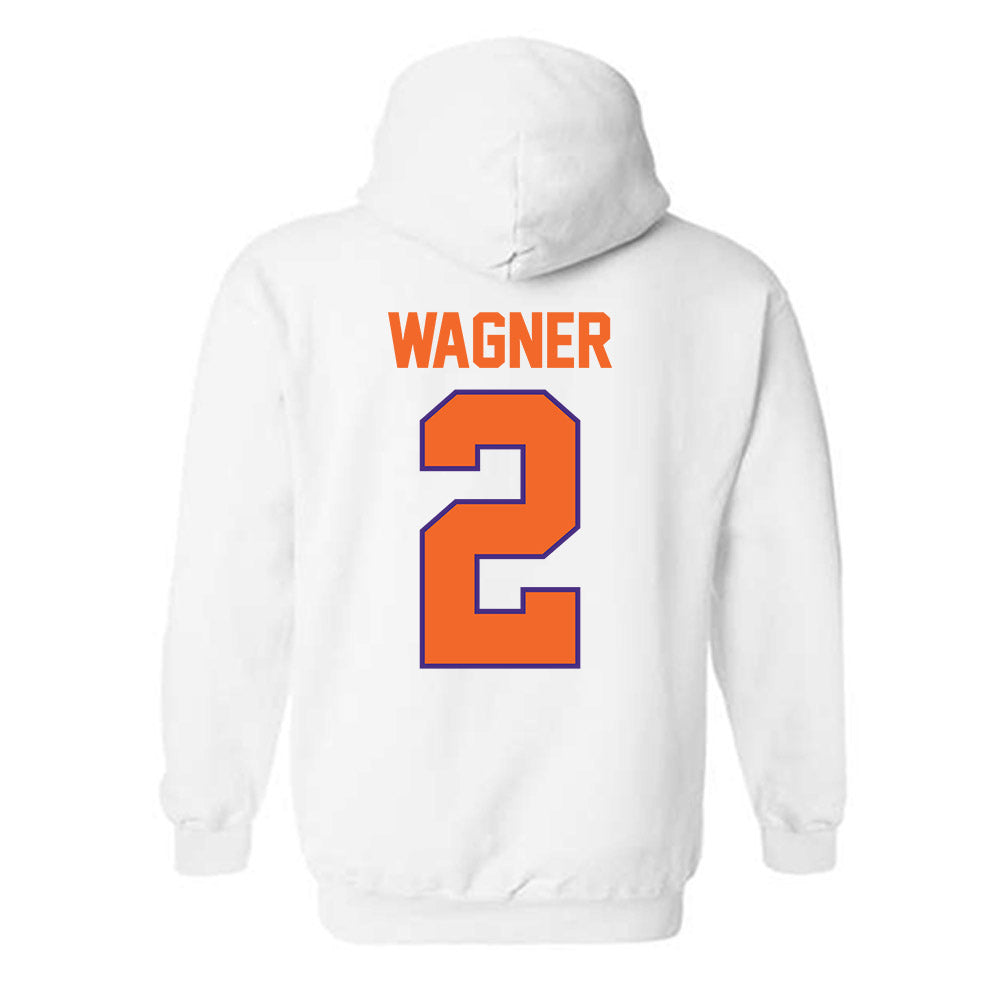 Clemson - NCAA Women's Volleyball : Kennedy Wagner - Classic Shersey Hooded Sweatshirt-1