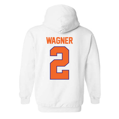 Clemson - NCAA Women's Volleyball : Kennedy Wagner - Classic Shersey Hooded Sweatshirt-1