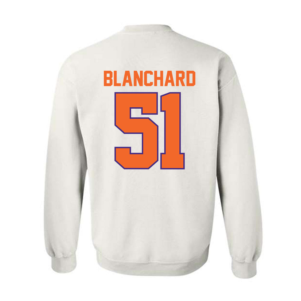 Clemson - NCAA Football : Gavin Blanchard - Classic Shersey Crewneck Sweatshirt-1
