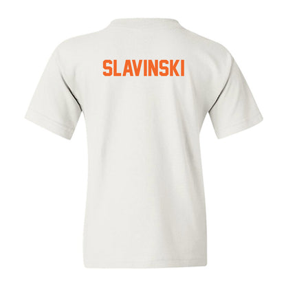 Clemson - NCAA Men's Track & Field : Blaik Slavinski - Classic Shersey Youth T-Shirt-1